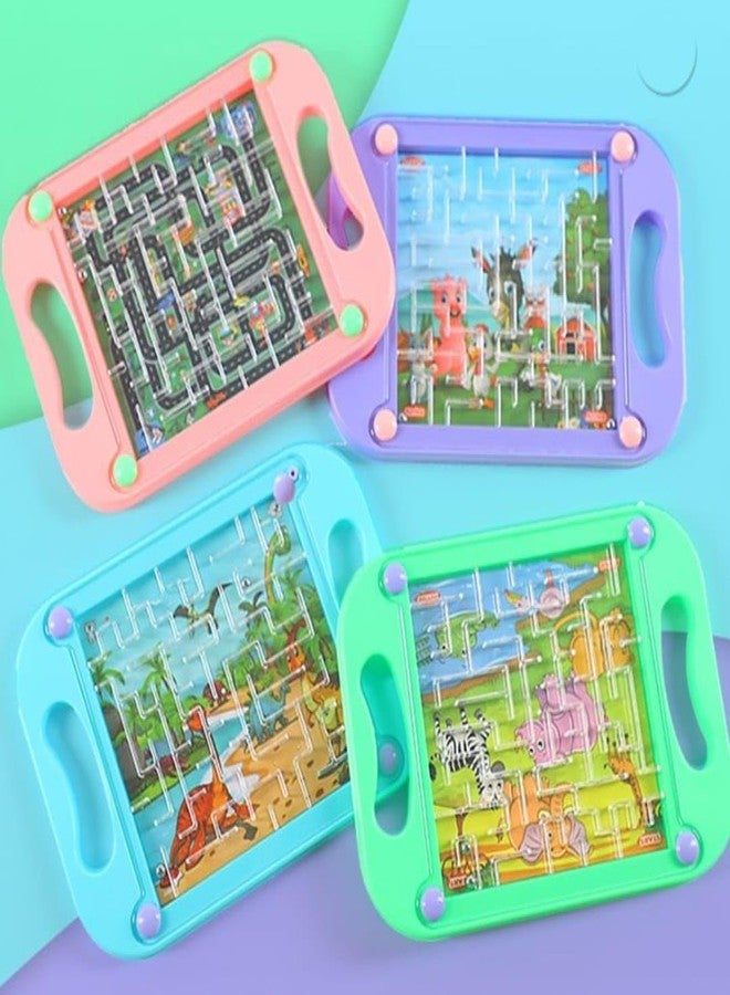 FULLFILLS Plastic with Glass covrer Labyrinth Game Ball in Maze Puzzle and Brain Teaser Hand and Eye Coordination Brain Game Kids and Adults 1 pc - Image 5